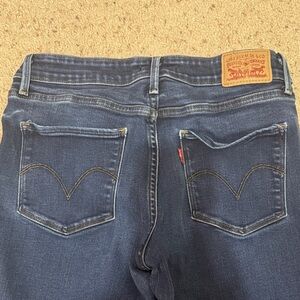 Levi's Blue Straight Leg Jeans Classic Style